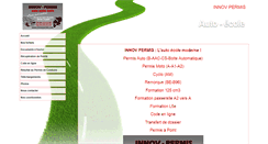 Desktop Screenshot of innovpermis.com